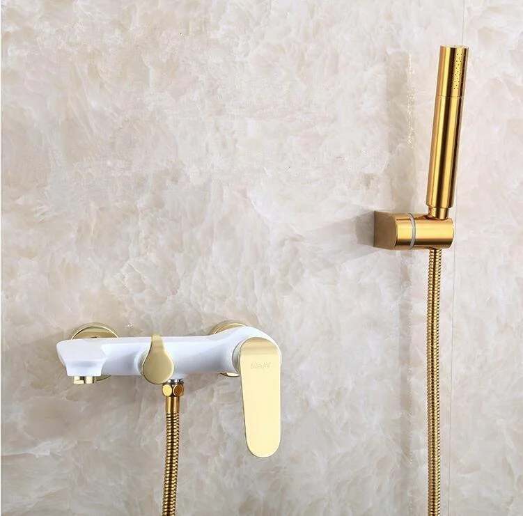 Solid Brass Wall Mounted Bathtub Shower Tap -Bathlova