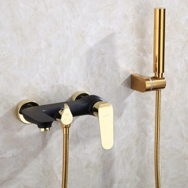 Solid Brass Wall Mounted Bathtub Shower Tap -Bathlova