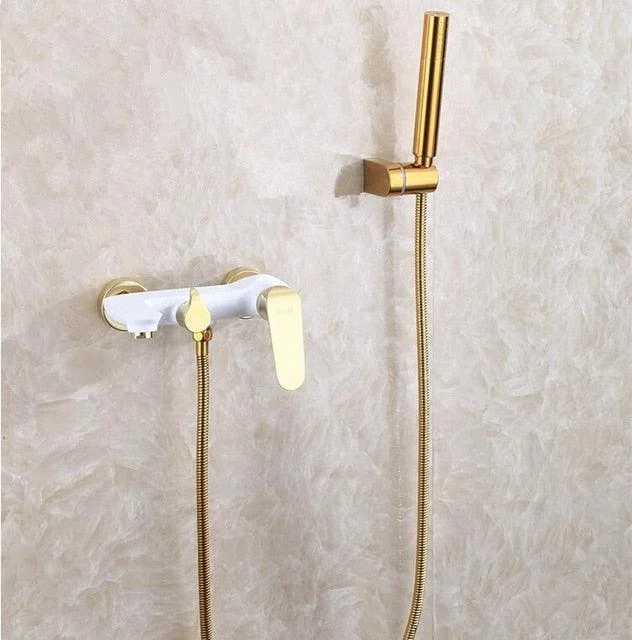 Solid Brass Wall Mounted Bathtub Shower Tap -Bathlova