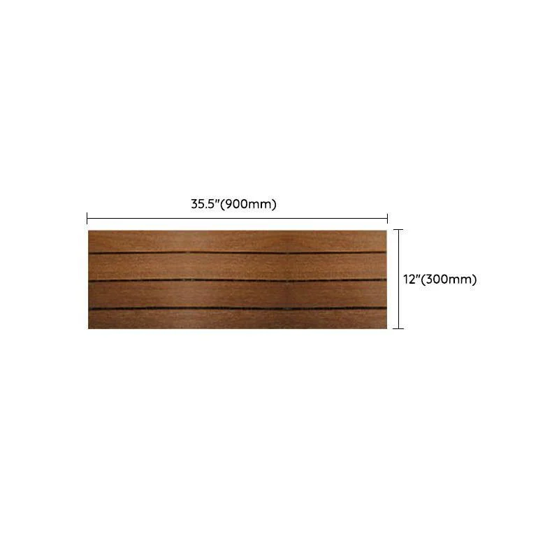 Solid Wood Patio Flooring Tiles Interlocking Deck Plank for Indoor and Outdoor -Bathlova