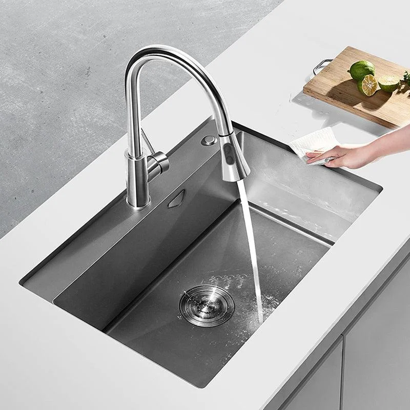 Soundproof Drop-In Kitchen Sink Diversion Design Kitchen Sink with Tap -Bathlova