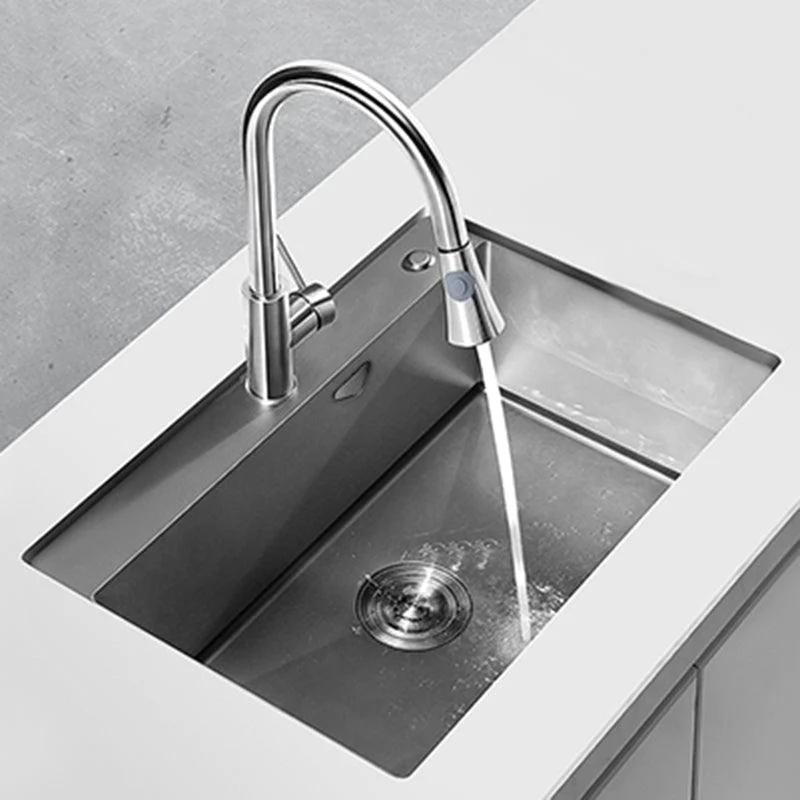 Soundproof Drop-In Kitchen Sink Diversion Design Kitchen Sink with Tap -Bathlova