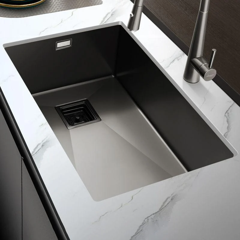 Soundproof Kitchen Sink Overflow Hole Design Kitchen Sink with Tap -Bathlova