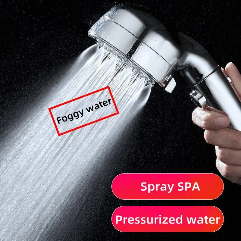 Spa Rain Shower Head Hand Shower Multifunction Adjustable Shower Head -Bathlova