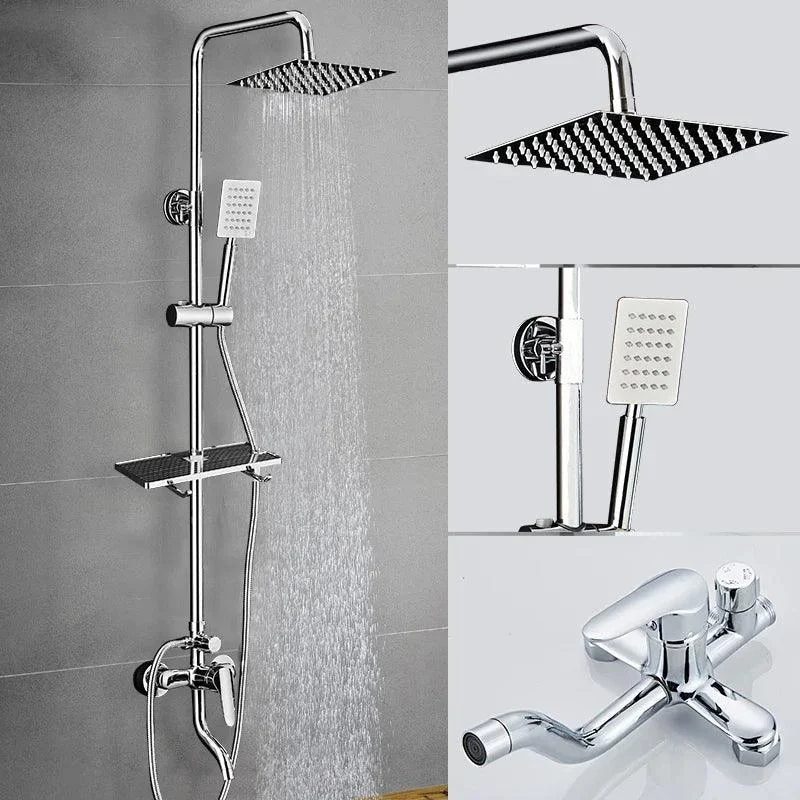 SPA Shower Head Bath Shower Rotatable Mixer With Hand Shower -Bathlova