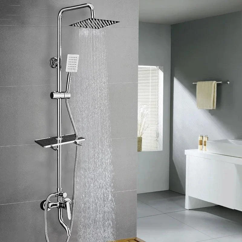 SPA Shower Head Bath Shower Rotatable Mixer With Hand Shower -Bathlova