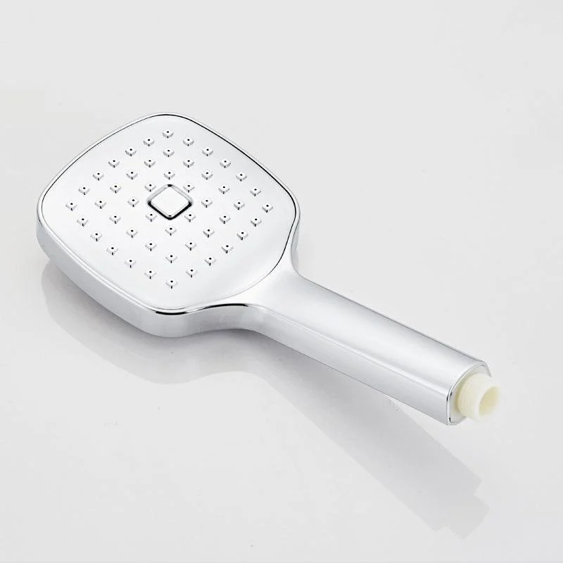 Square Hand Shower Head Modern Wall Mounted Handheld Shower Head -Bathlova