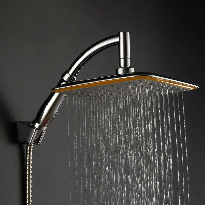 Square Handheld Shower Head Modern Wall Mounted Hand Shower Head -Bathlova