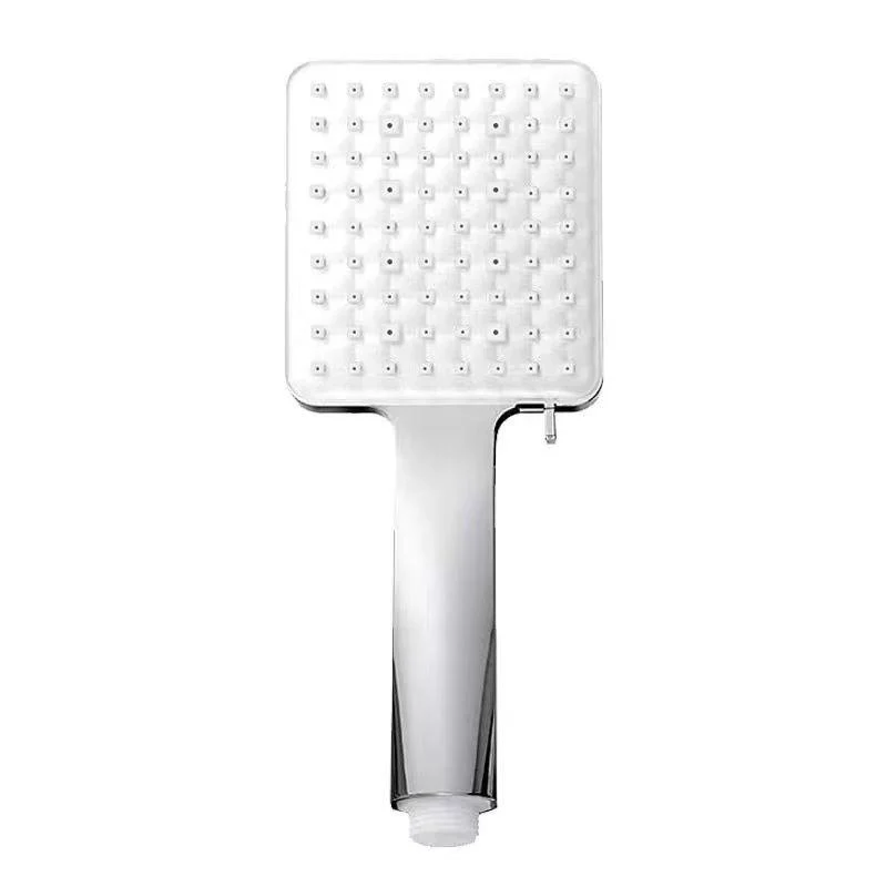 Square Modern Handheld Shower Head Leak Resistant Wall-Mount Showerhead -Bathlova