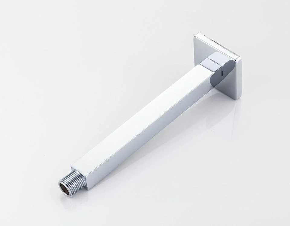 Square Shaped Bathroom Shower Head Arm -Bathlova