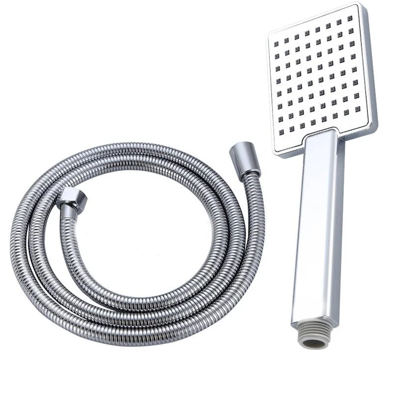 Square Shower Head Combo Large Shower Head with Handheld Shower Head -Bathlova