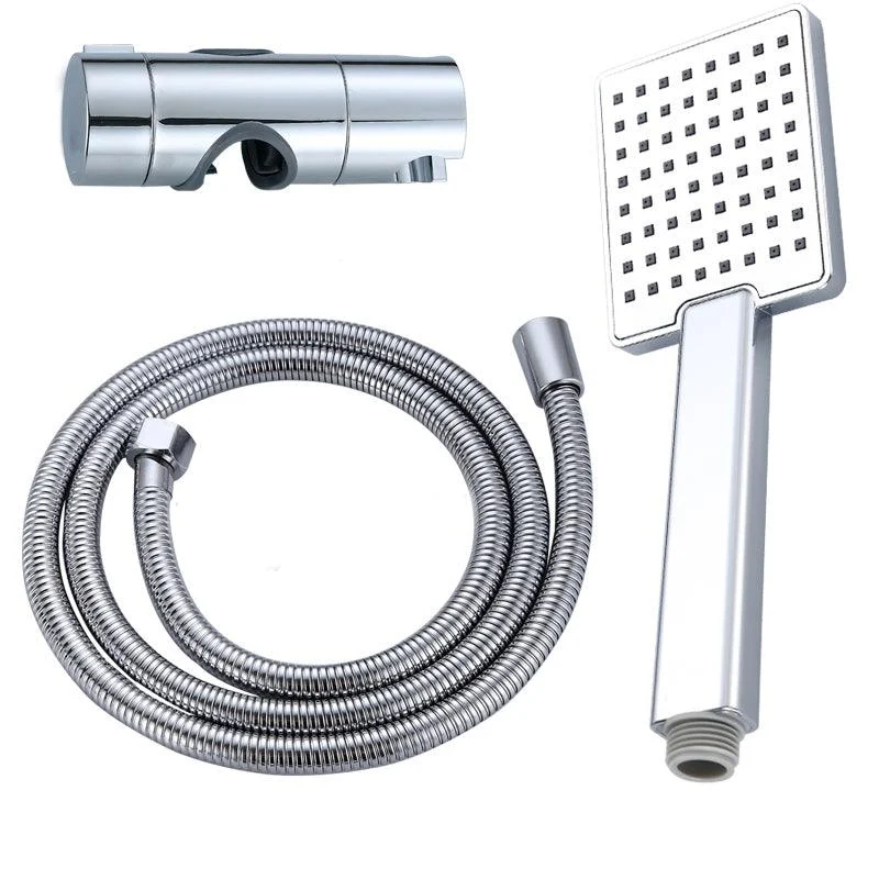 Square Shower Head Combo Large Shower Head with Handheld Shower Head -Bathlova