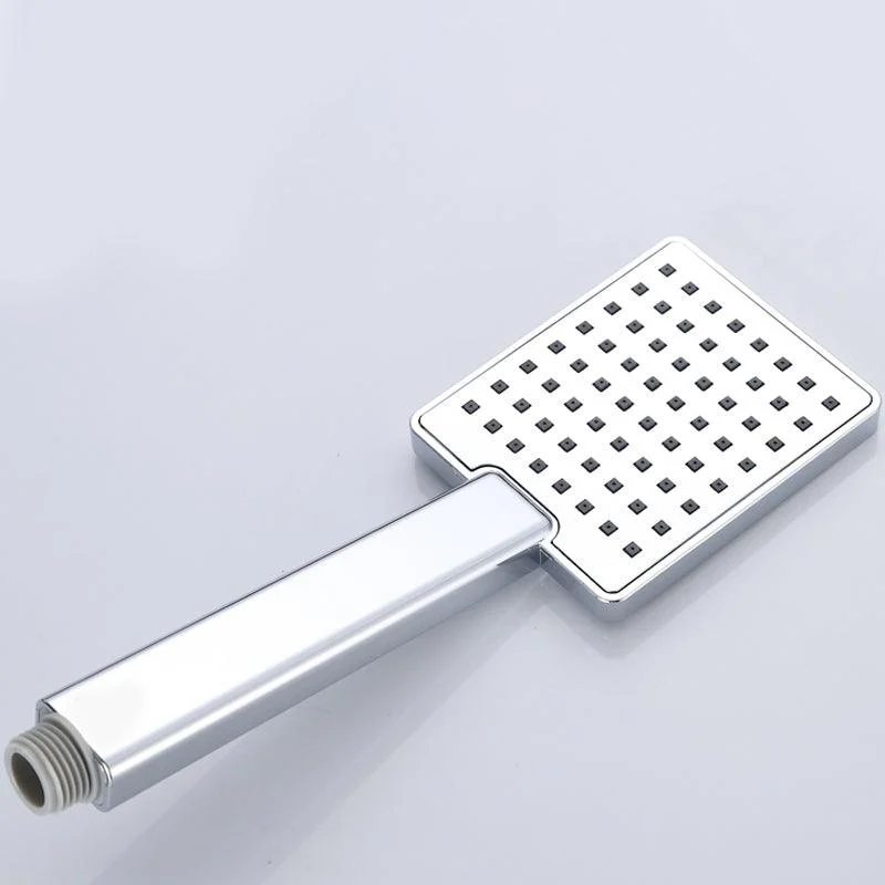 Square Shower Head Combo Large Shower Head with Handheld Shower Head -Bathlova