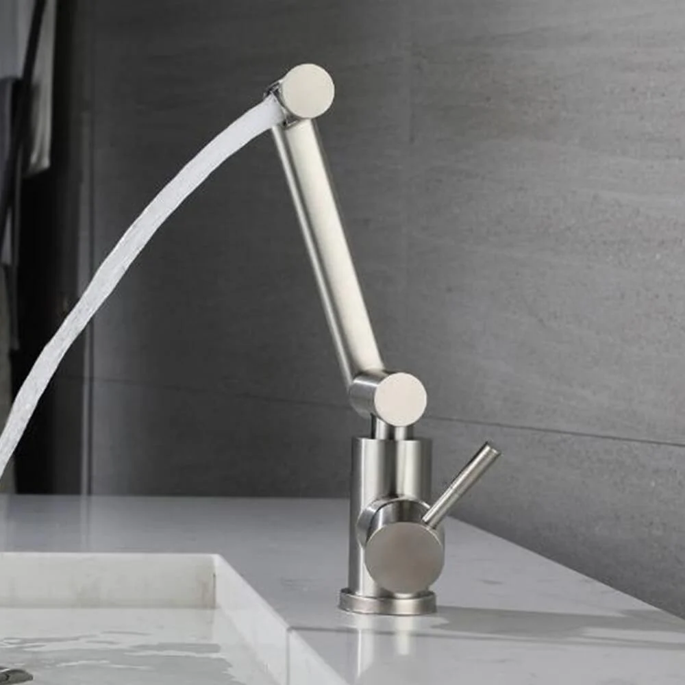 Stainless Steel 360 Degrees Bathroom Tap -Bathlova