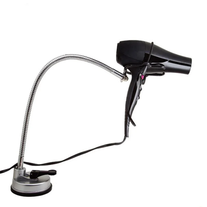 Stainless Steel Adjustable Hands-Free Hair Dryer Holder -Bathlova