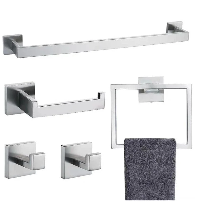 Stainless Steel Bathroom Accessory As Individual Or As a Set Modern Bathroom Set -Bathlova