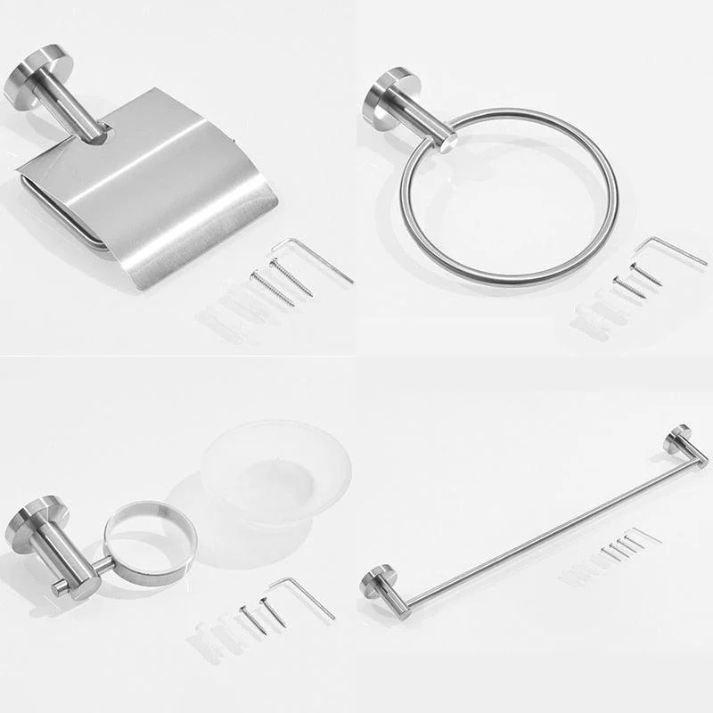 Stainless Steel Bathroom Hardware Set -Bathlova