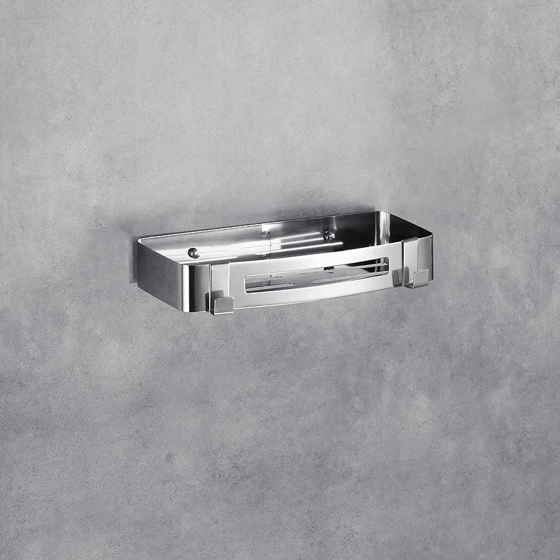 Stainless Steel Bathroom Hardware Set Modern 3 Piece Bath Shelf -Bathlova