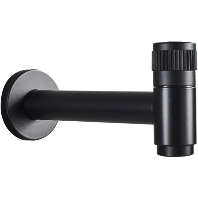 Stainless Steel Black Taps Lengthen Outdoor Garden Taps -Bathlova