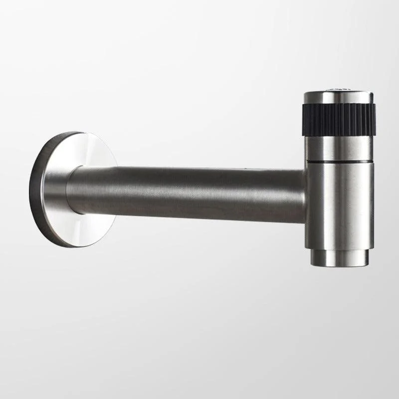 Stainless Steel Black Taps Lengthen Outdoor Garden Taps -Bathlova