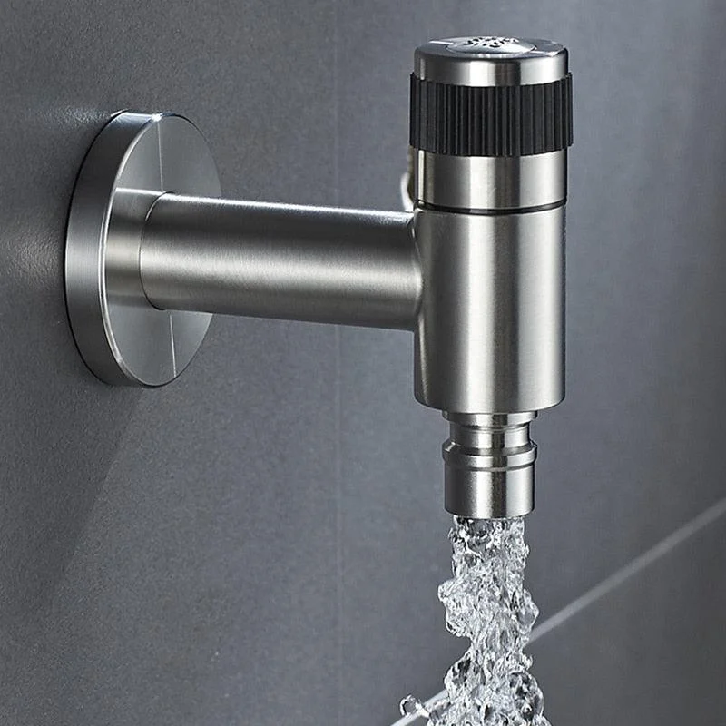 Stainless Steel Black Taps Lengthen Outdoor Garden Taps -Bathlova