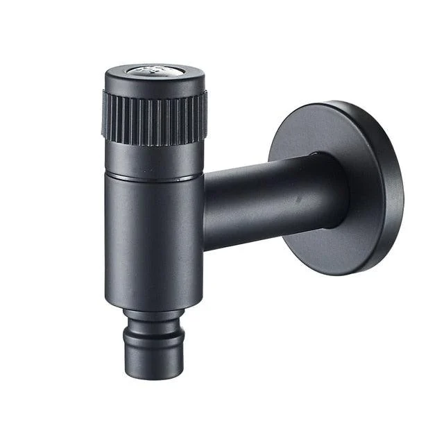 Stainless Steel Black Taps Lengthen Outdoor Garden Taps -Bathlova