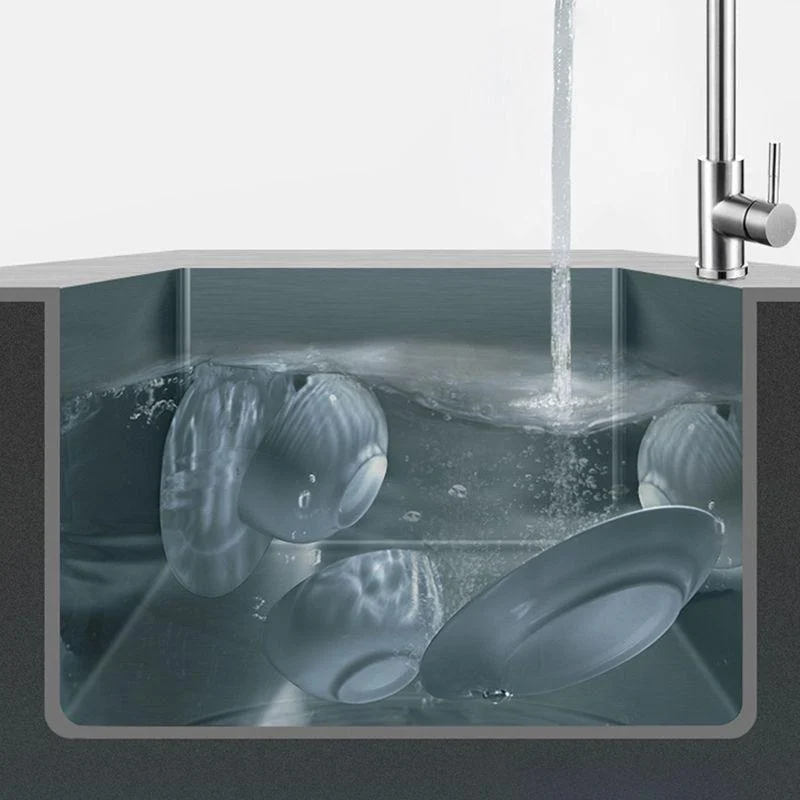 Stainless Steel Contemporary Sink for Kitchen Double Drop-In Kitchen Sink -Bathlova