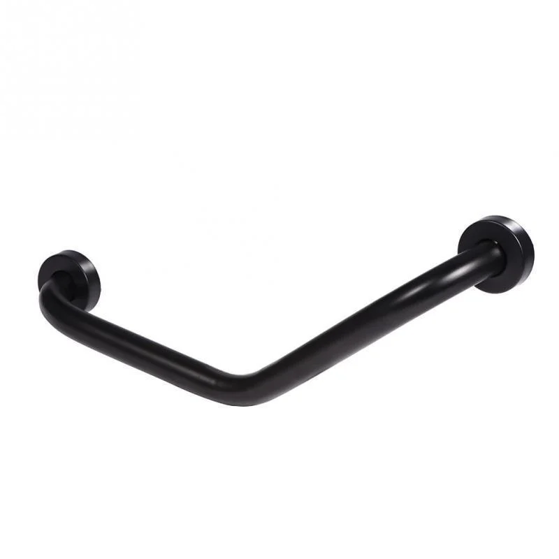 Stainless Steel Curved Safety Grab Bar -Bathlova