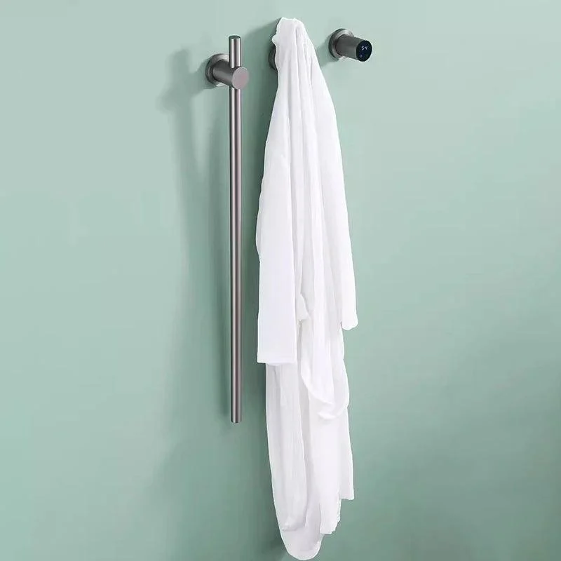 Stainless Steel Electric Towel Rack Touch Control Heated Towel Rack -Bathlova