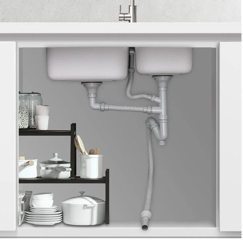 Stainless Steel Kitchen Sink Modern Kitchen Sink with Double Sink(Not Included Tap) -Bathlova