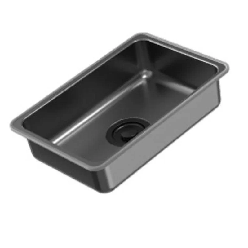 Stainless Steel Kitchen Sink Undermount 1-Bowl Kitchen Sink with Cutting-Board -Bathlova