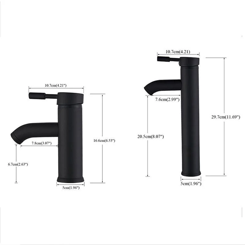 Stainless Steel Paint Basin Taps Black Bathroom Tap Mixer Tap -Bathlova