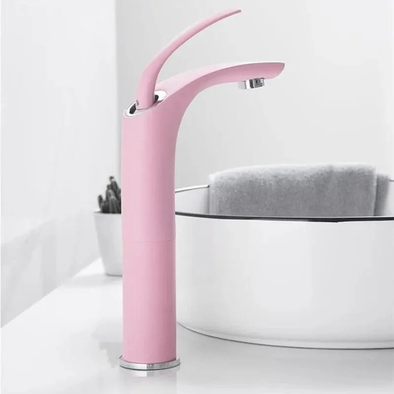 Stainless Steel Pink Kitchen Sink Tap Pink Tap Sink Tap -Bathlova