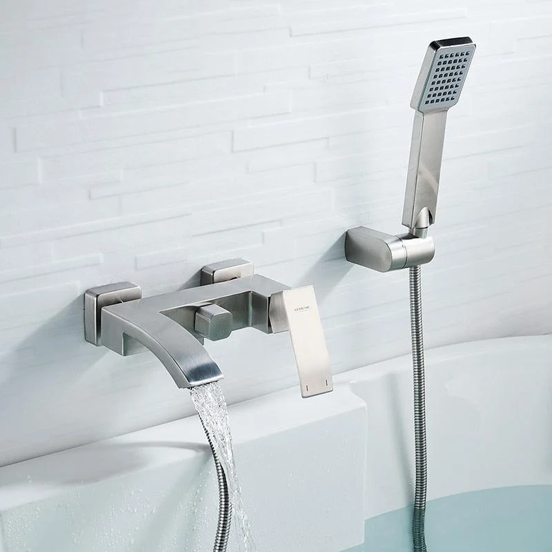 Stainless Steel Shower Bathroom Tap Wall Mounted Tap -Bathlova