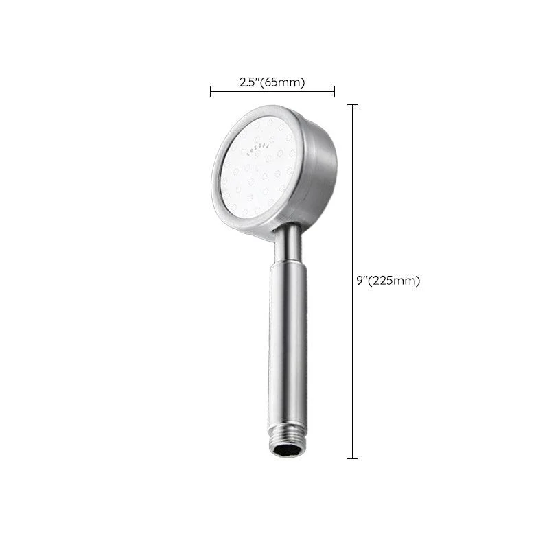 Stainless Steel Shower Head Modern Style Shower Head with Round Shape -Bathlova