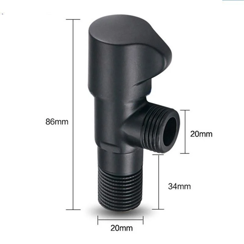 Stainless Steel Shower Tap Angle Control Valve -Bathlova