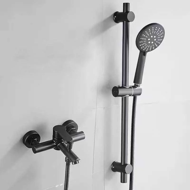 Stainless Steel Shower Taps Triple Tap Mixer Valve Nozzle Tap -Bathlova