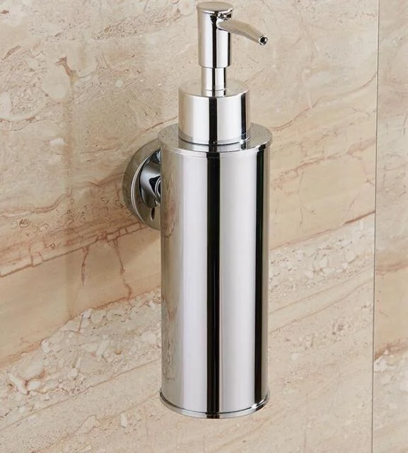 Stainless Steel Soap Dispenser Gold Bathroom Hand Liquid Dispenser -Bathlova