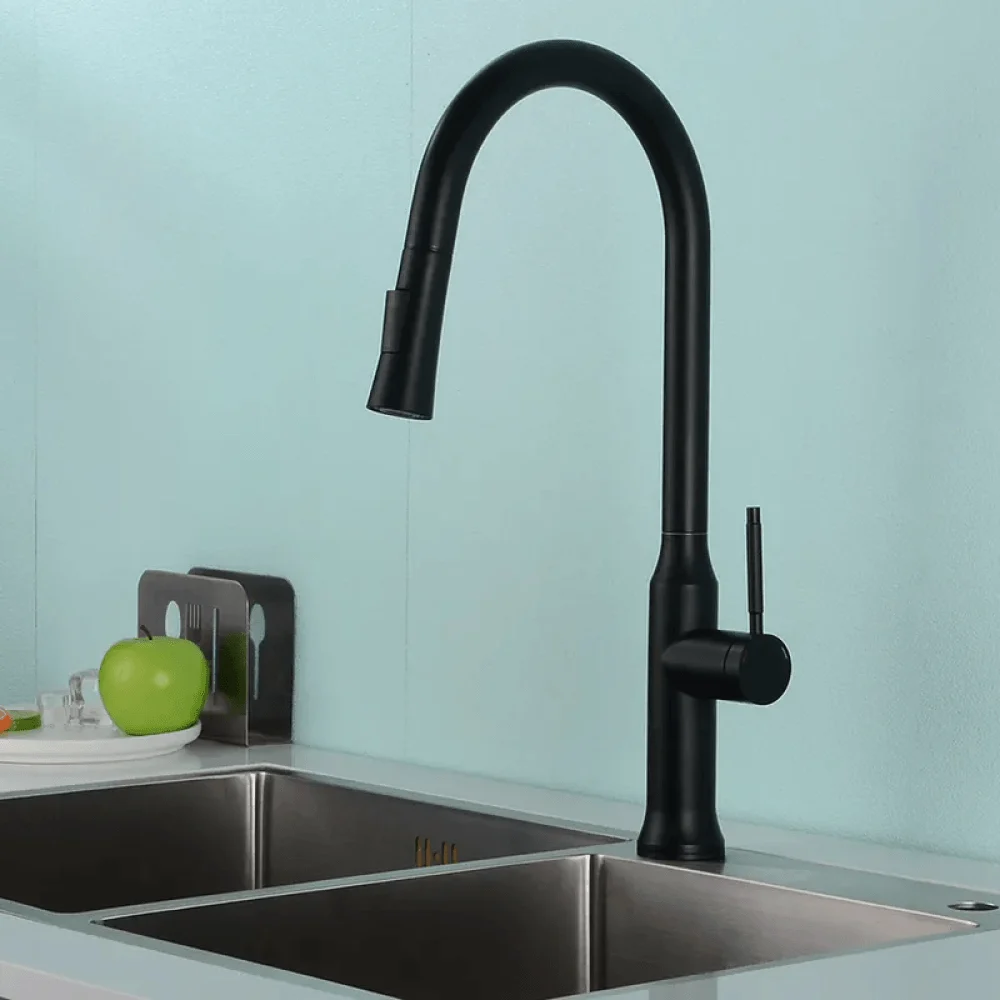 Stainless Steel Touch Kitchen Tap with Pull Down Sprayer -Bathlova