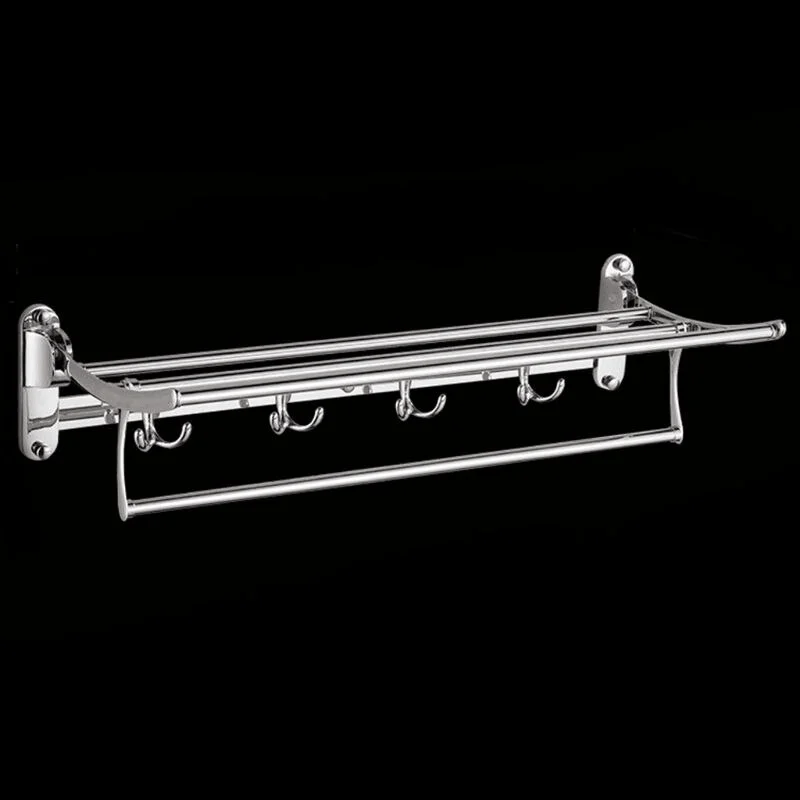 Stainless Steel Towel Rack Single Bar Bathroom Accessory -Bathlova