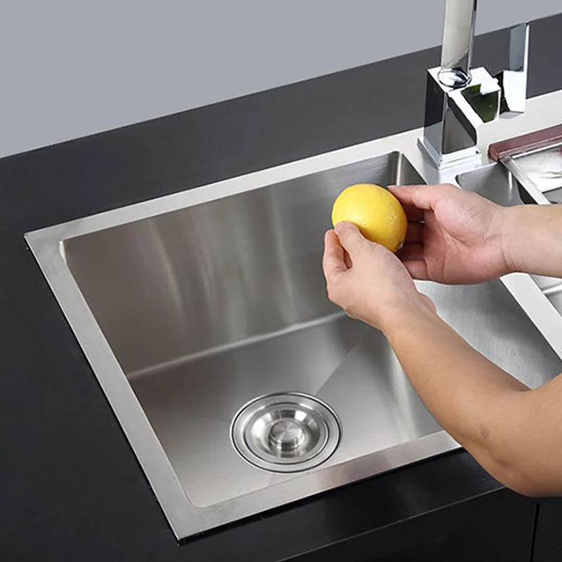 Stainless Steel Workstation Sink Dual Mount Modern Kitchen Bar Sink -Bathlova