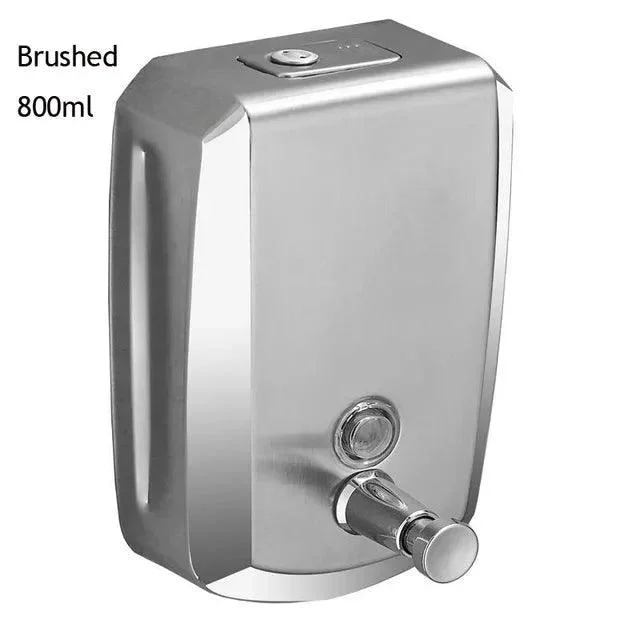 Stainless Wall Mounted Kitchen Bathroom Liquid Soap Dispenser -Bathlova