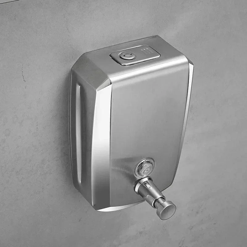 Stainless Wall Mounted Kitchen Bathroom Liquid Soap Dispenser -Bathlova