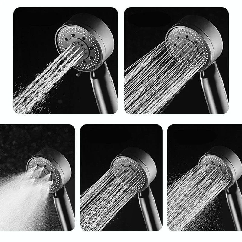 Standard Plastic Shower Head Self-Cleaning Round Handheld Shower Heads -Bathlova