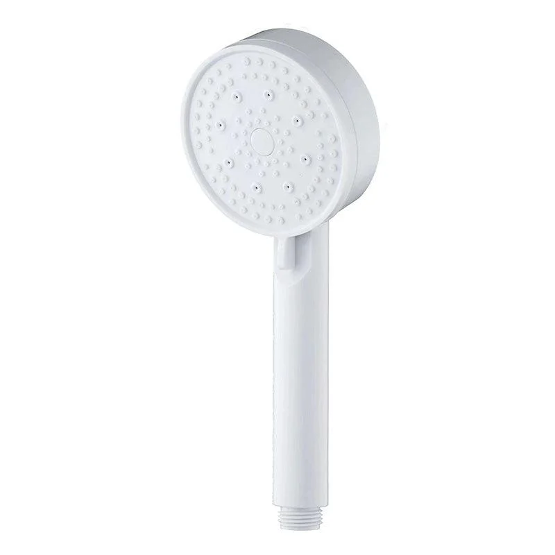 Standard Plastic Shower Head Self-Cleaning Round Handheld Shower Heads -Bathlova