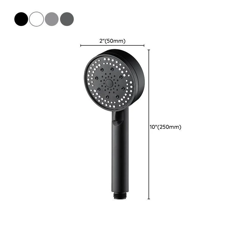 Standard Plastic Shower Head Self-Cleaning Round Handheld Shower Heads -Bathlova