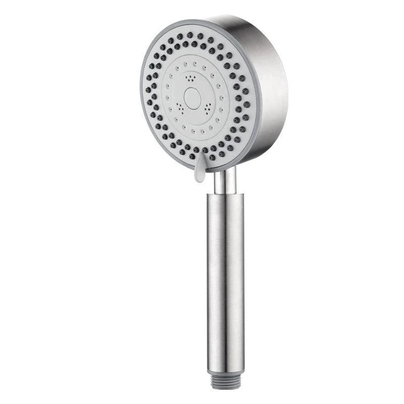 Standard Spray Shower Head Polished Nickel Round Hand Shower -Bathlova