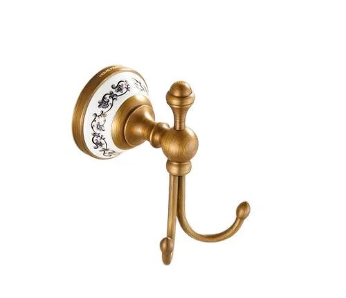 Stylish Modern Antique Brass Coat Hook -Bathlova