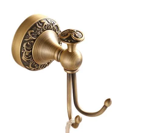 Stylish Modern Antique Brass Coat Hook -Bathlova