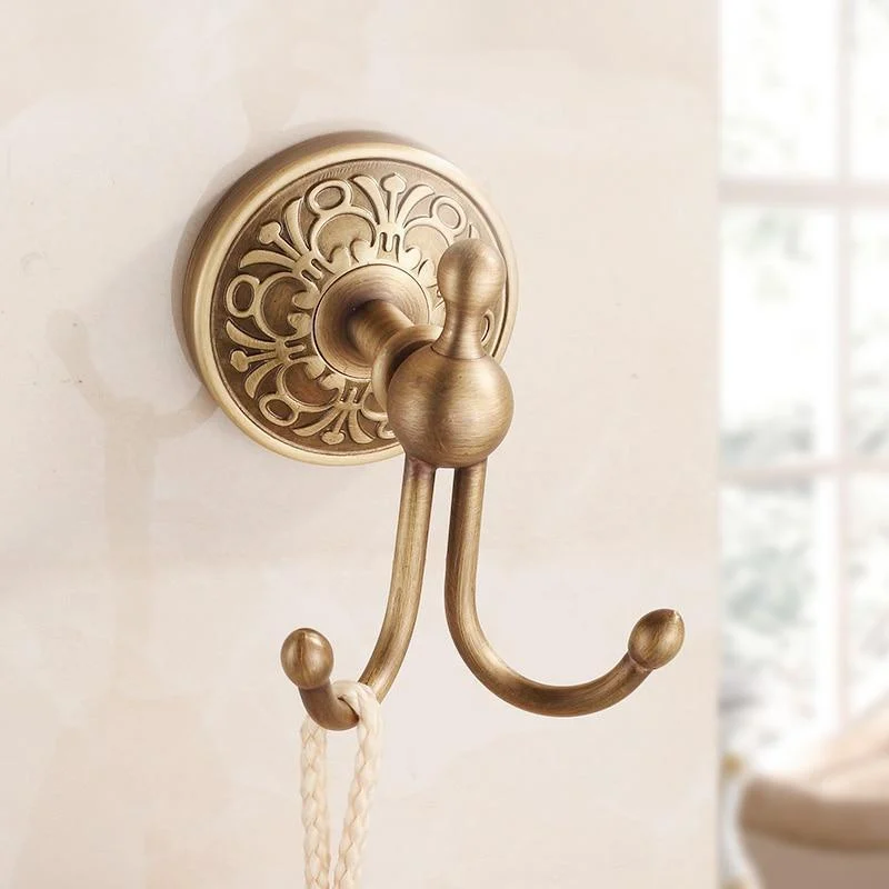 Stylish Modern Antique Brass Coat Hook -Bathlova